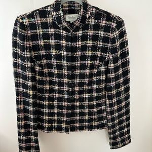 Vintage Elegant Neiman Marcus Tweed Boucle Jacket size 2 or 4